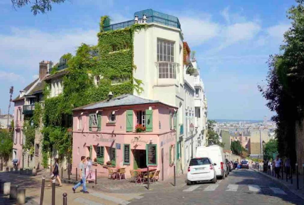 Amelie Poulain Studio In Heart Of Montmartre París Exterior foto